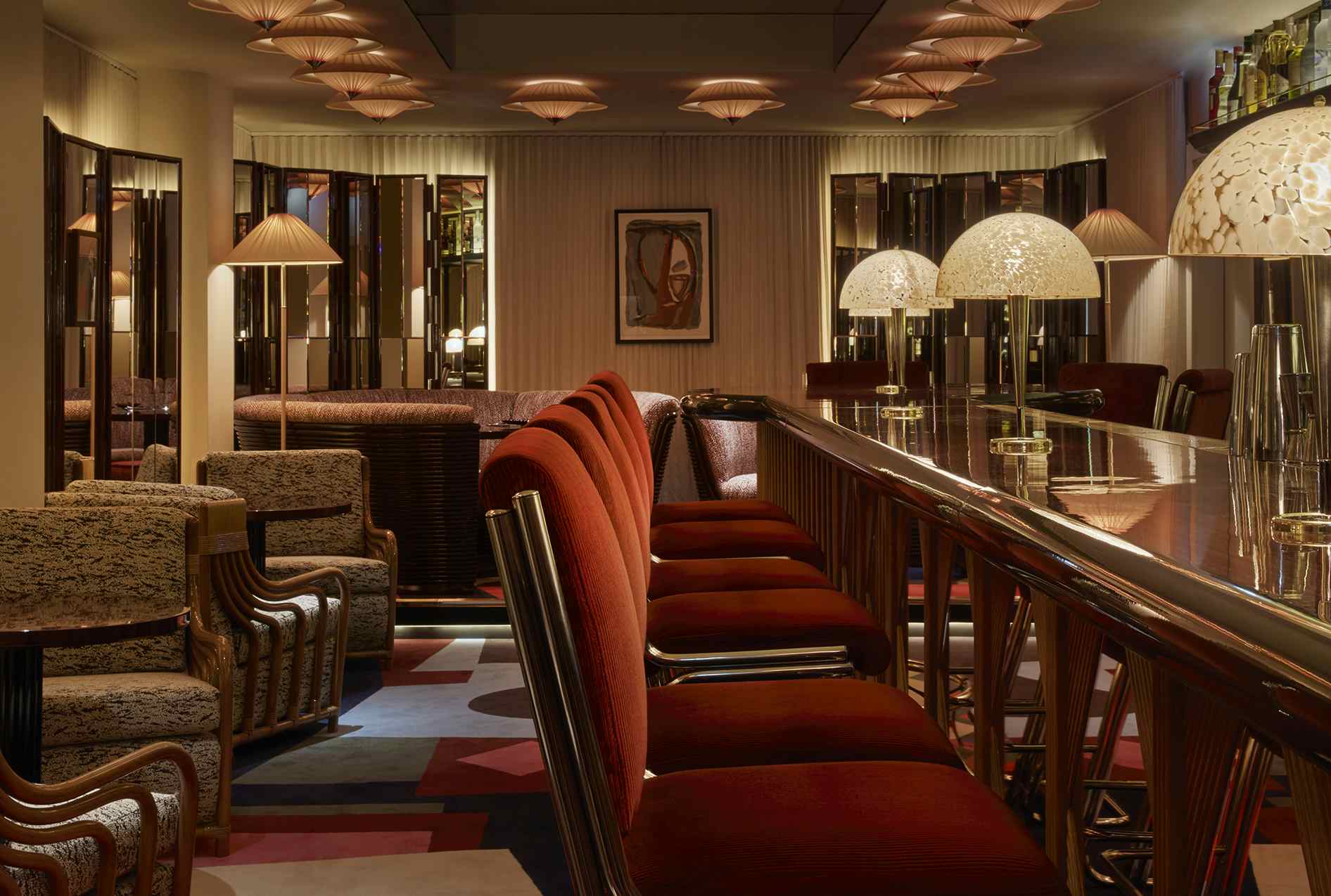 Private dining & Events - lounge area , Bar des Prés
